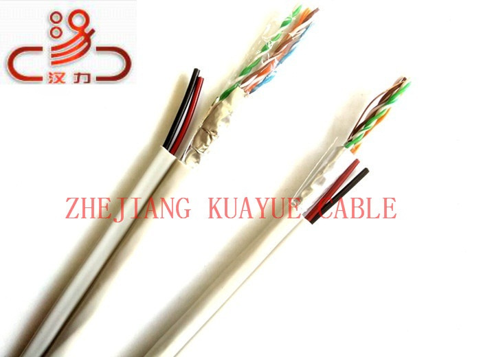 RG6 Coaxial Cable + 2c Power Cable/Computer Cable/ Data Cabl