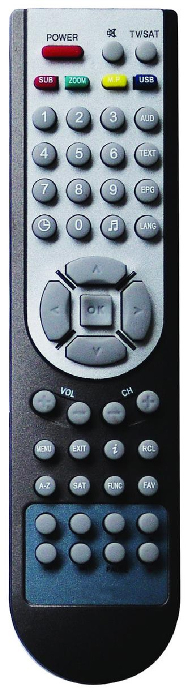 ABS Case Remote Control for Satelite (SR-X95USB)