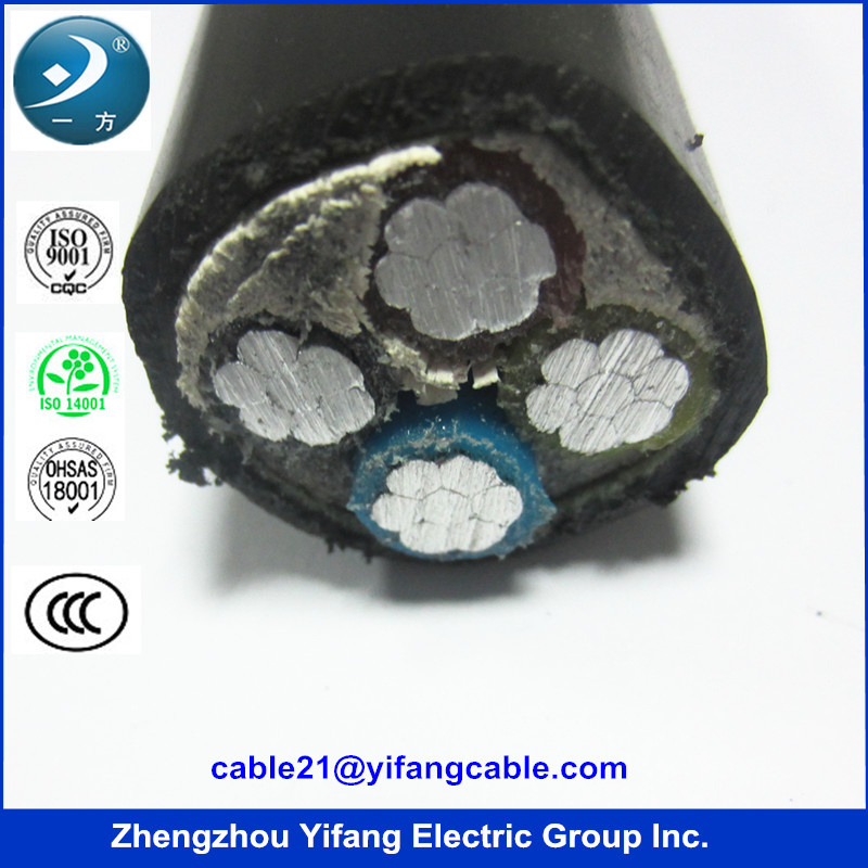 XLPE 11kv 25mm2 4c Aluminium Power Cable