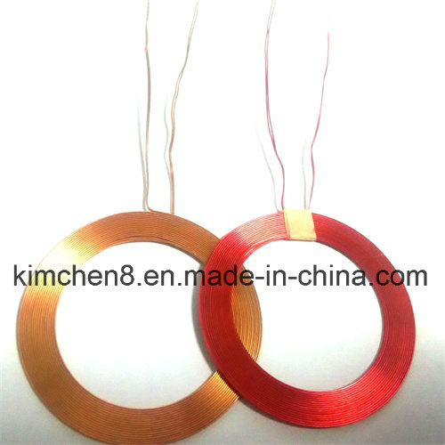 Air Core 16uh Self Bonding Enamelled Wire Coil for Wireless Charger