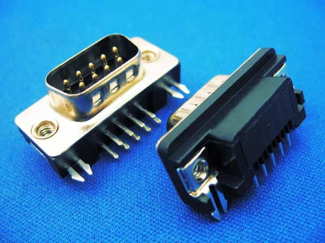 PCB Mount D Sub 9 Pin Connectors