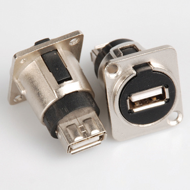 USB Connector for 19 Panel Mount Chassis Connectors (9.3056)