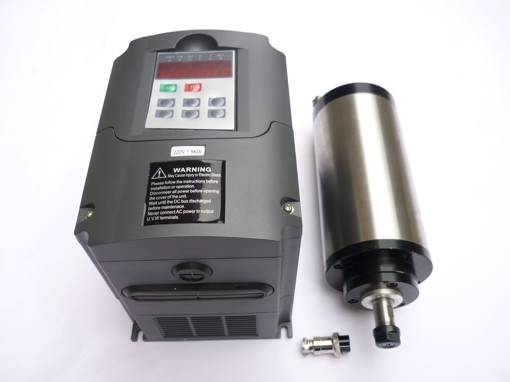 Spindle Motor for CNC Router (Water Cooling) (1.5KW)