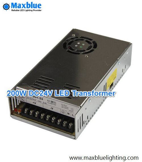 75W-350W DC24V Single Output Switching Power Supply for LED Strip Lighting