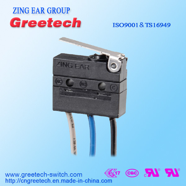 Waterproof and Dustproof Mini Microswitch with High Quality