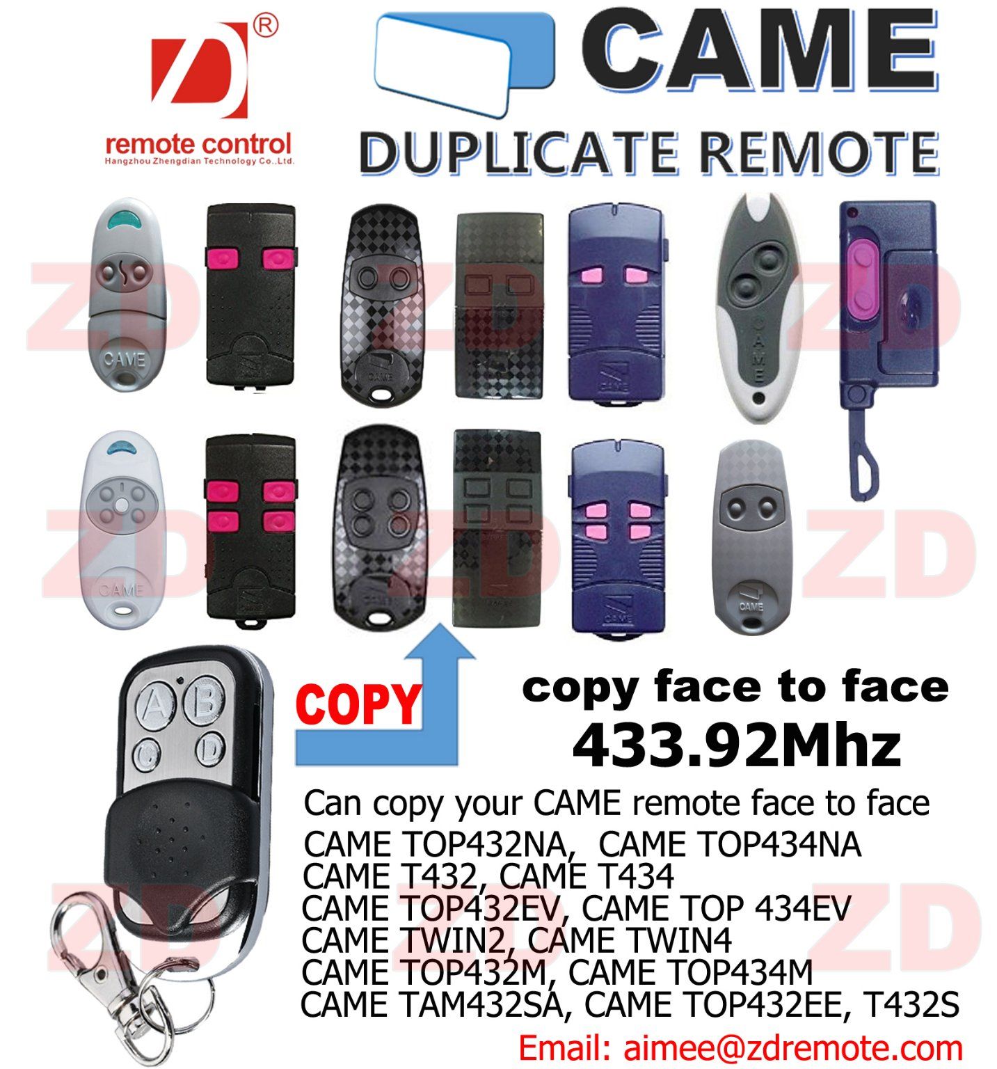 Came Duplicator Copier for Top432s Top432m Top434m Top432na Top432SA