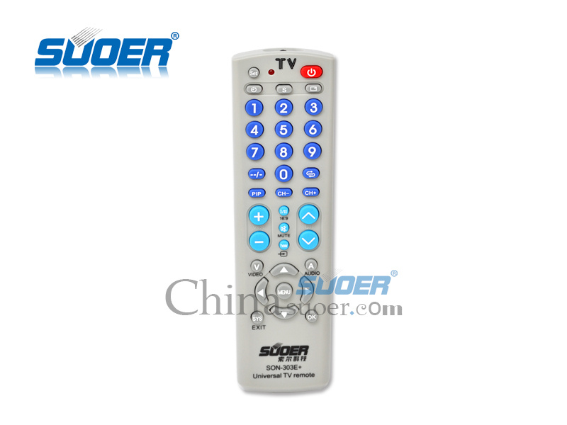 Universal TV Remote Control Suoer TV Remote Control (SON - 303E+)