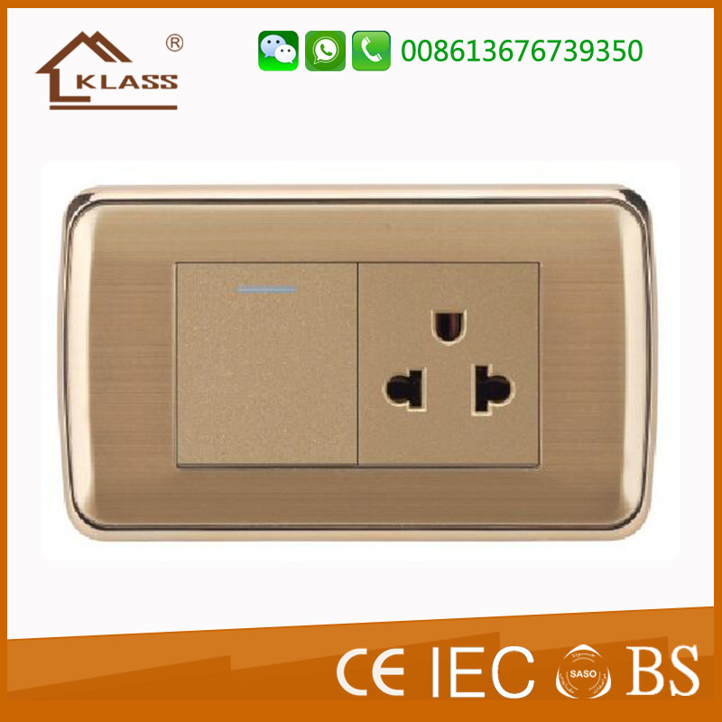 Factory Directly Sale One Lever and 3pole Socket