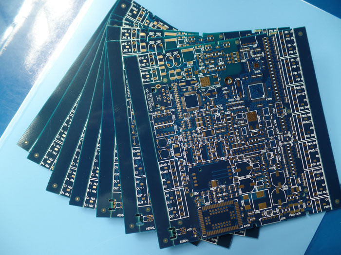 2oz PCB with Blue Soldermask in Power Supply Module