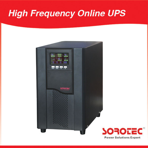 0.9 Power Factor Pure Sine Wave High Frequency Online UPS with 50/60Hz Frequency Conversion