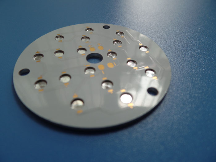 Aluminum PCB 1.2mm Thick Board Immersion Gold for LED Light