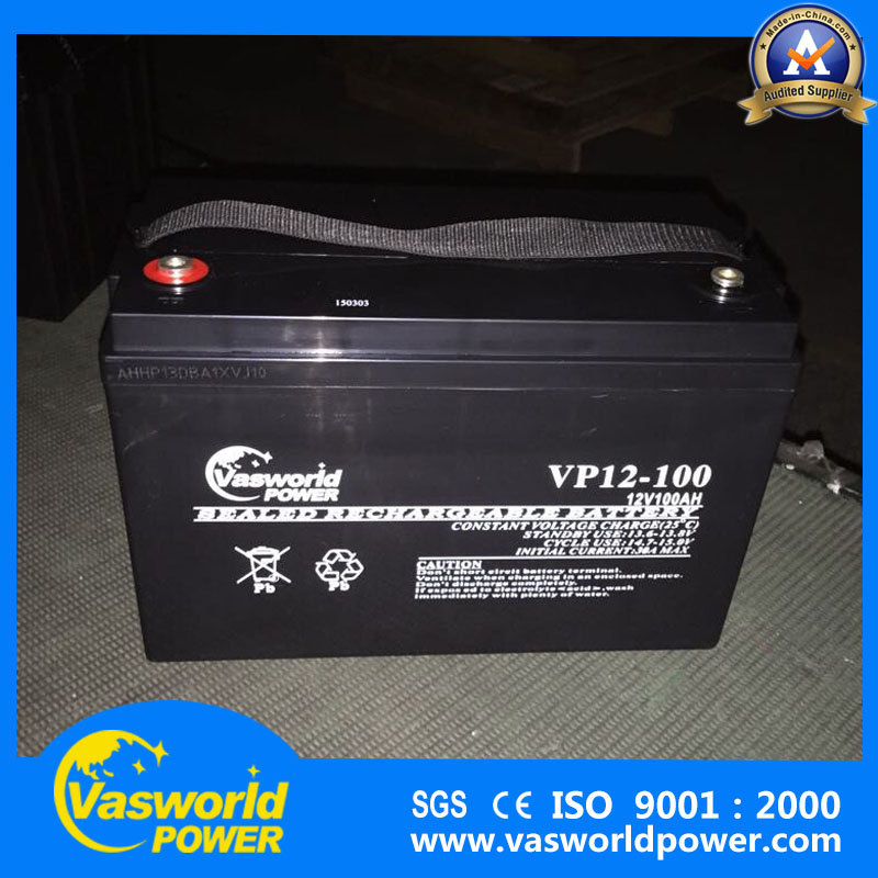 12V100ah Deep Cycle Battery with High Quanlity