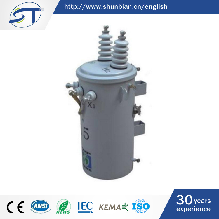 Single Phase Oil-Immersed Pole Mounted Distribution Transformer