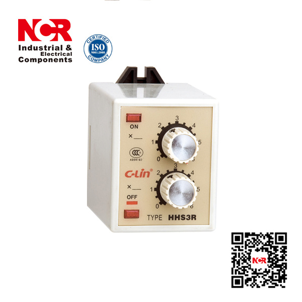 220V Long Life and Low Consumption Time Relay (HHS3R)