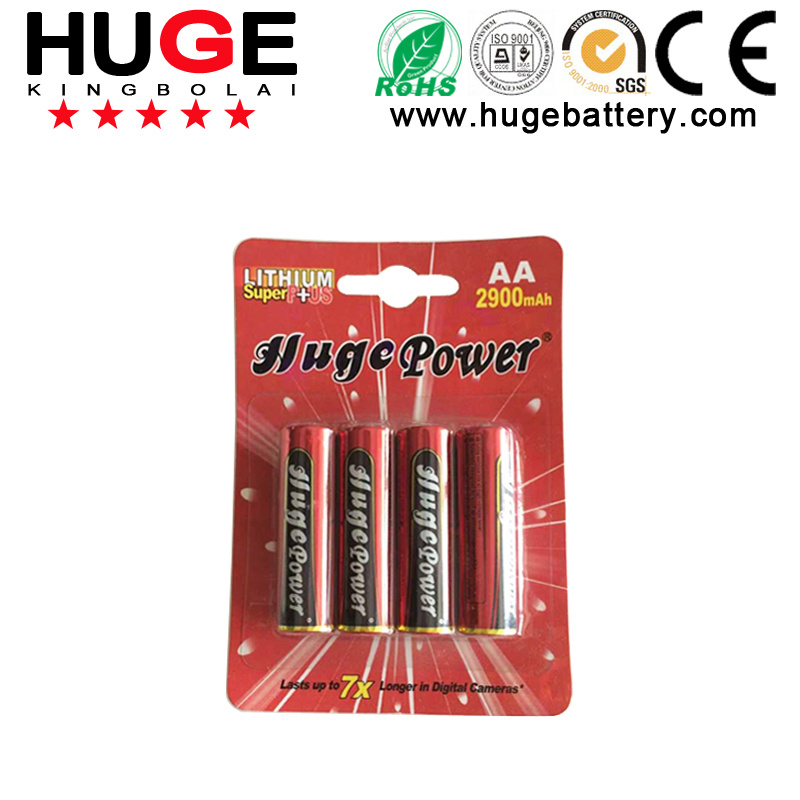 1.5V AA Size Lithium Iron Primary Battery Fr6