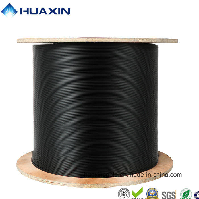 Drop Cable 1/2/4 Core FTTH with LSZH Sheath and FRP Strengthen