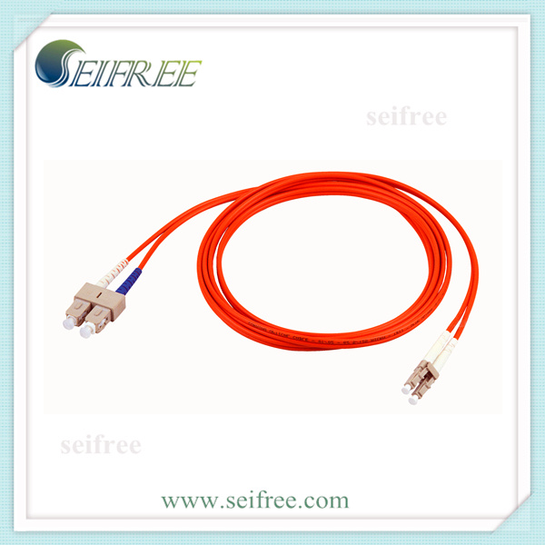 Multimode Fibre Optical Cable Patchcord LC Sc Duplex