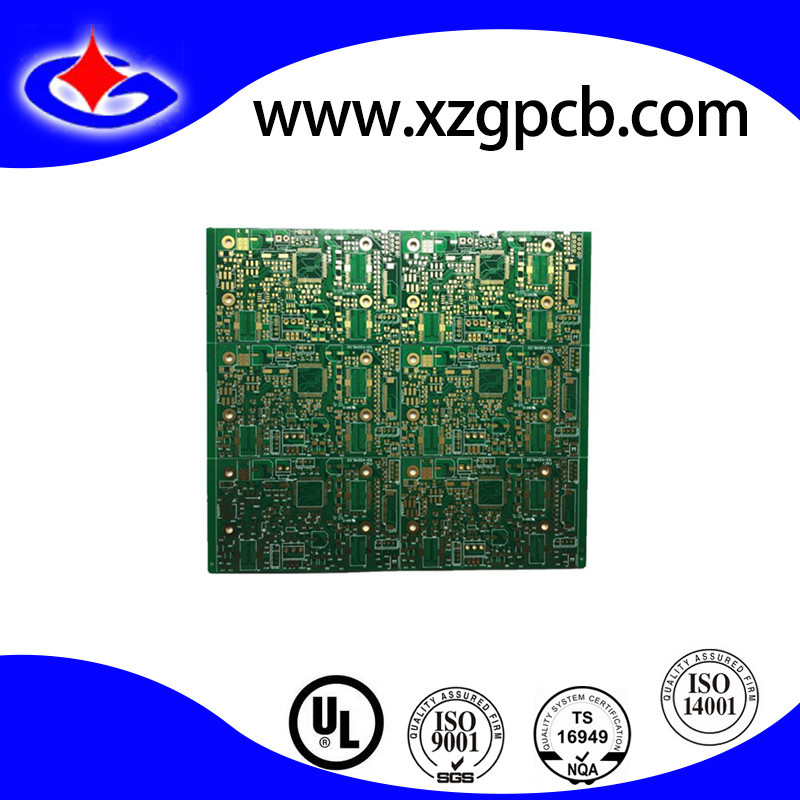 6 Layer Buried Blind Via PCB/Circuit Boardwith BGA