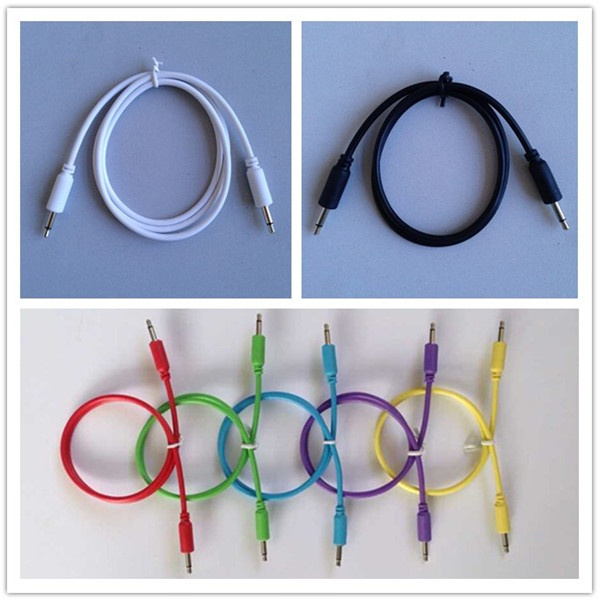 Colour Patch Cables 3.5mm Mono 1/8