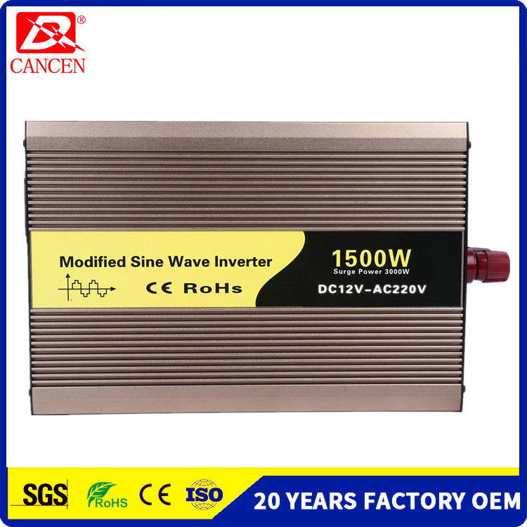 1500W Modified Sine Wave Inverter, OEM High Quality Car Inverter DC to AC