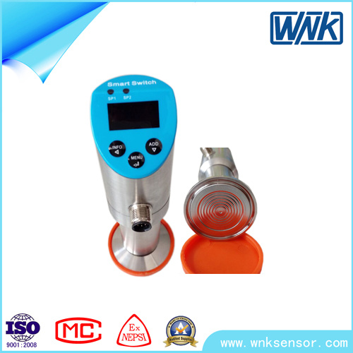 New Staineless Sanitary Pressure Switch with Flat Membrane