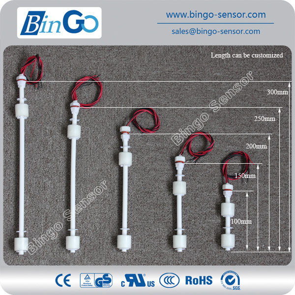 Customzied Two Control Points Plastic Float Switch