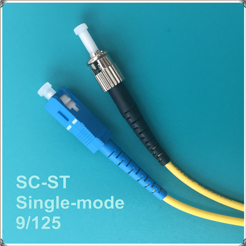St-Sc Upc Single Mode Fiber Optic Patch Cord