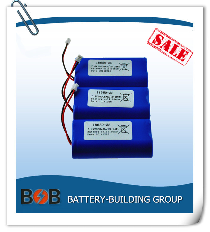 18650 2s1p Lithium Battery Pack