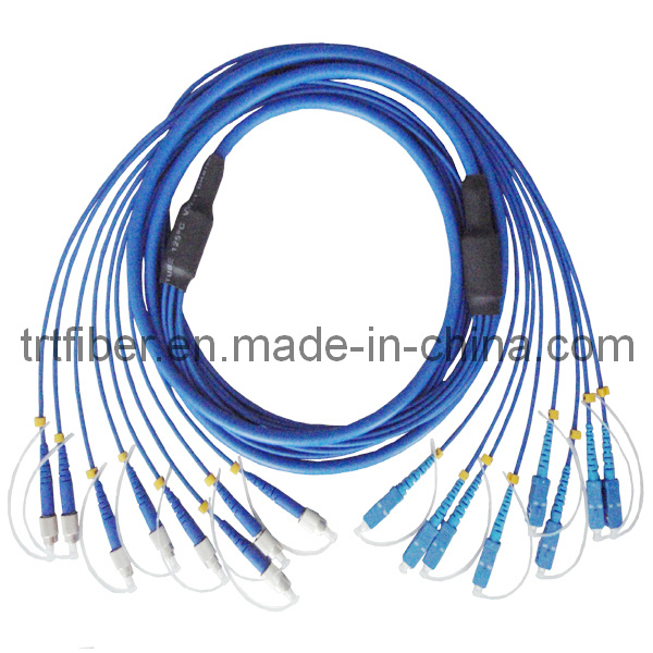 FC-Sc 8 Cord Indoor Armored Fiber Optic Patch Cable Fiber Patch Cord