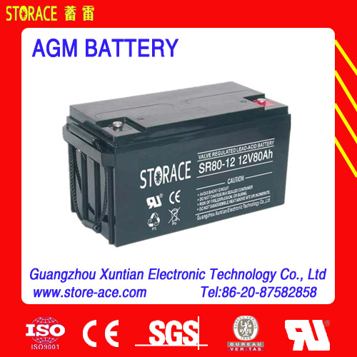 12V 80ah UPS / SMF AGM Battery Suplier