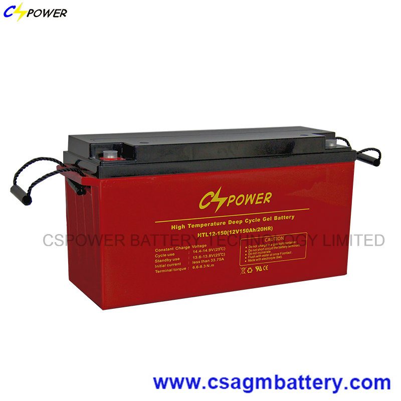 Gel Battery, Deep Cycle Storage Battery 12V 150ah (HTL12-150)
