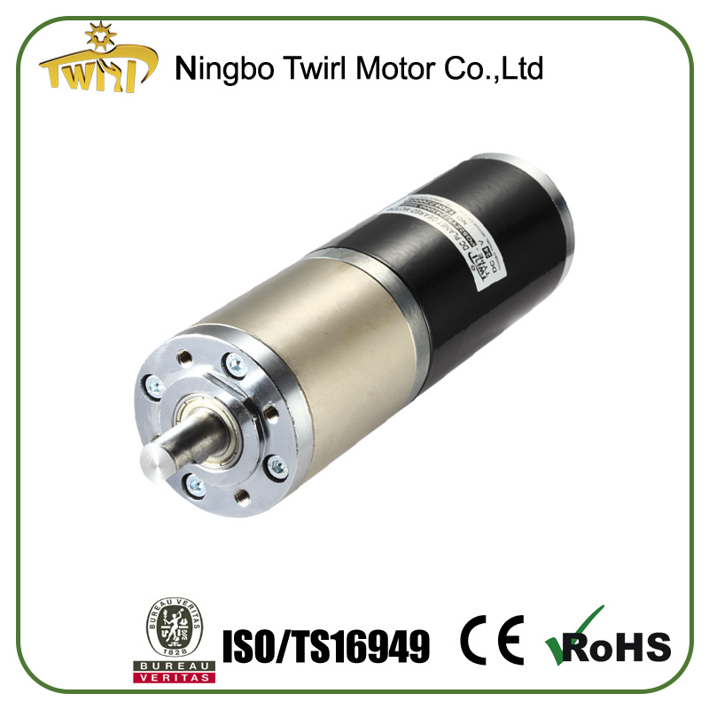 Ce Certificated 52mm 12V DC High Torque Geared Motor