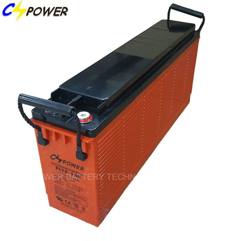 Front Terminal Rechargeable Gel Battery 12V100ah for Telecom
