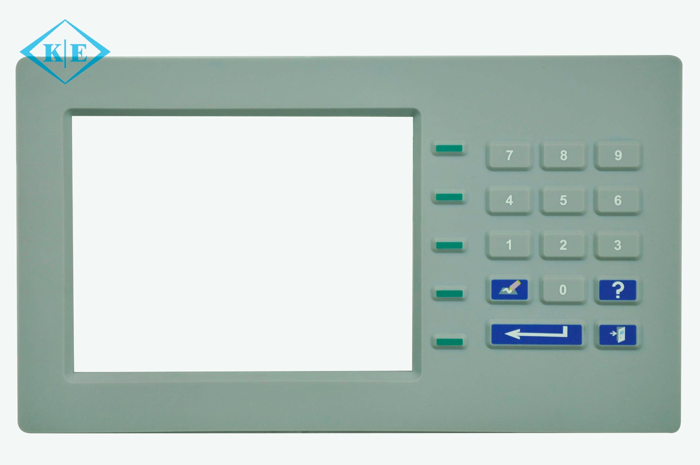 Silicone Rubber PCBA Keyboard Control Panel with LEDs