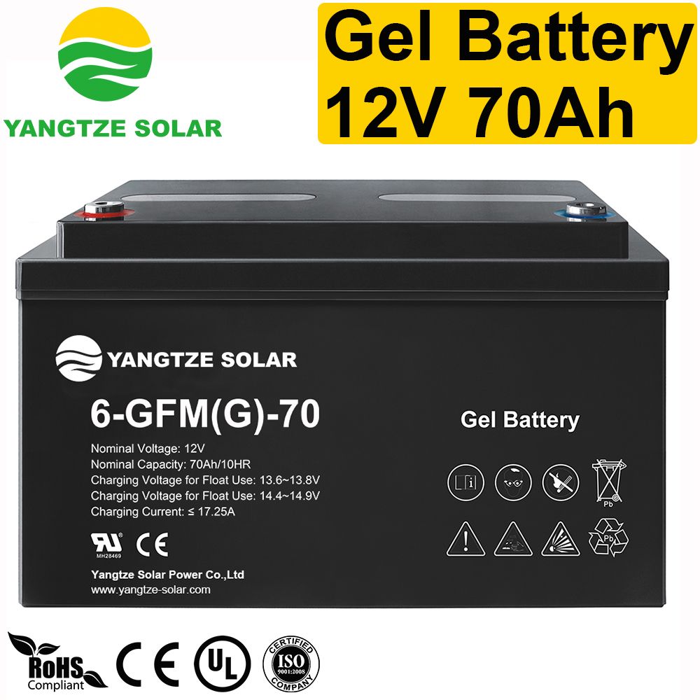 High Quality 12V 75ah Gel Solar Battery China