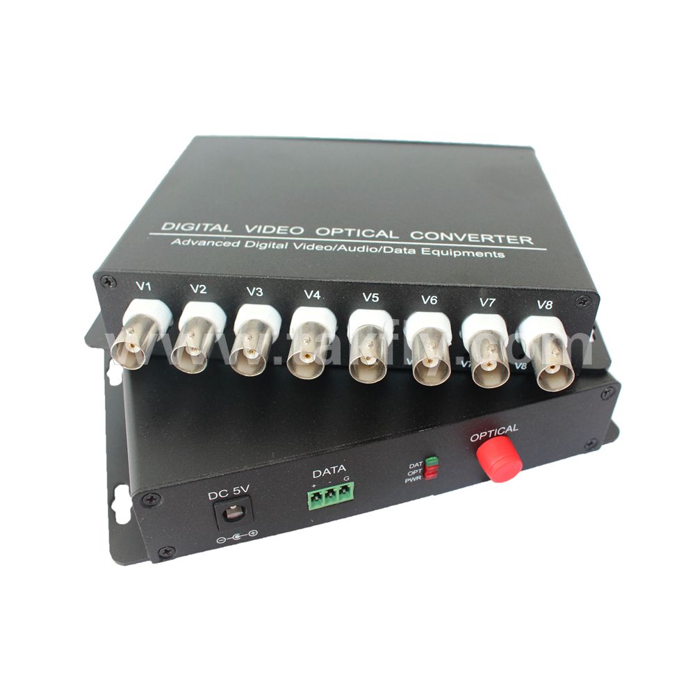 Best Price 8CH Video to Video Optical Transceiver