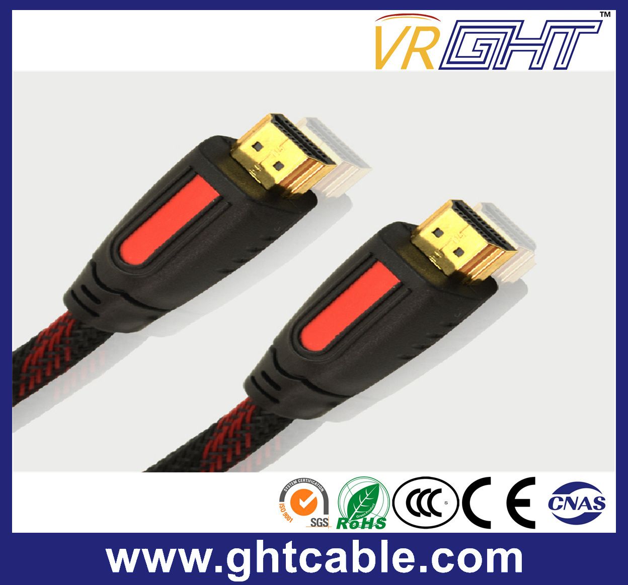 1.5m Gold Plated HDMI Cable
