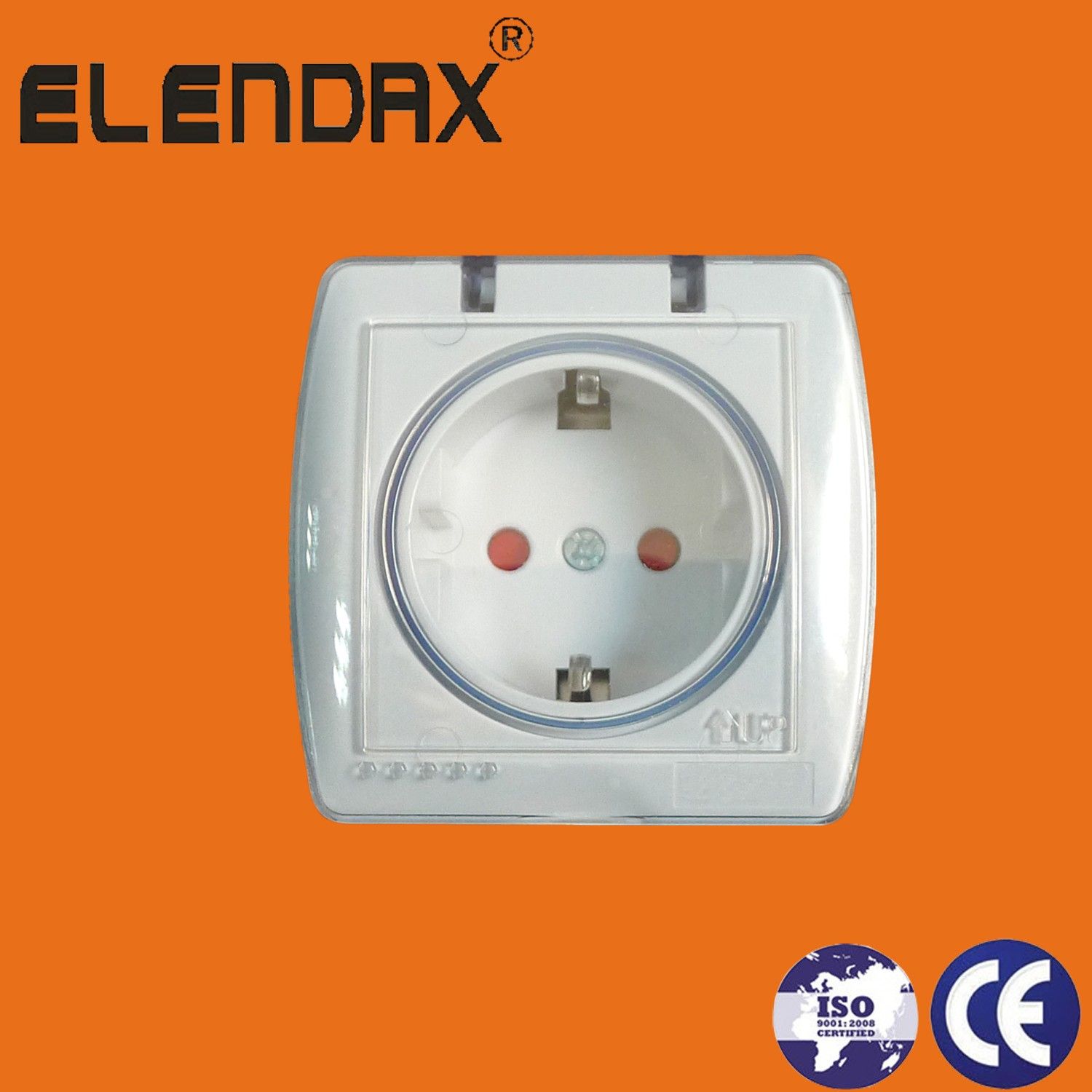 PC Cover Waterproof Socket Earthed