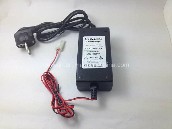 7.2V-12V 2A Smart NiMH NiCd Battery Charger
