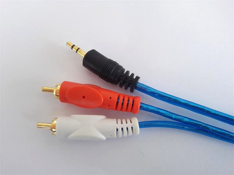 Hight Quality AV Cable, 3.2 to 2RCA Cable