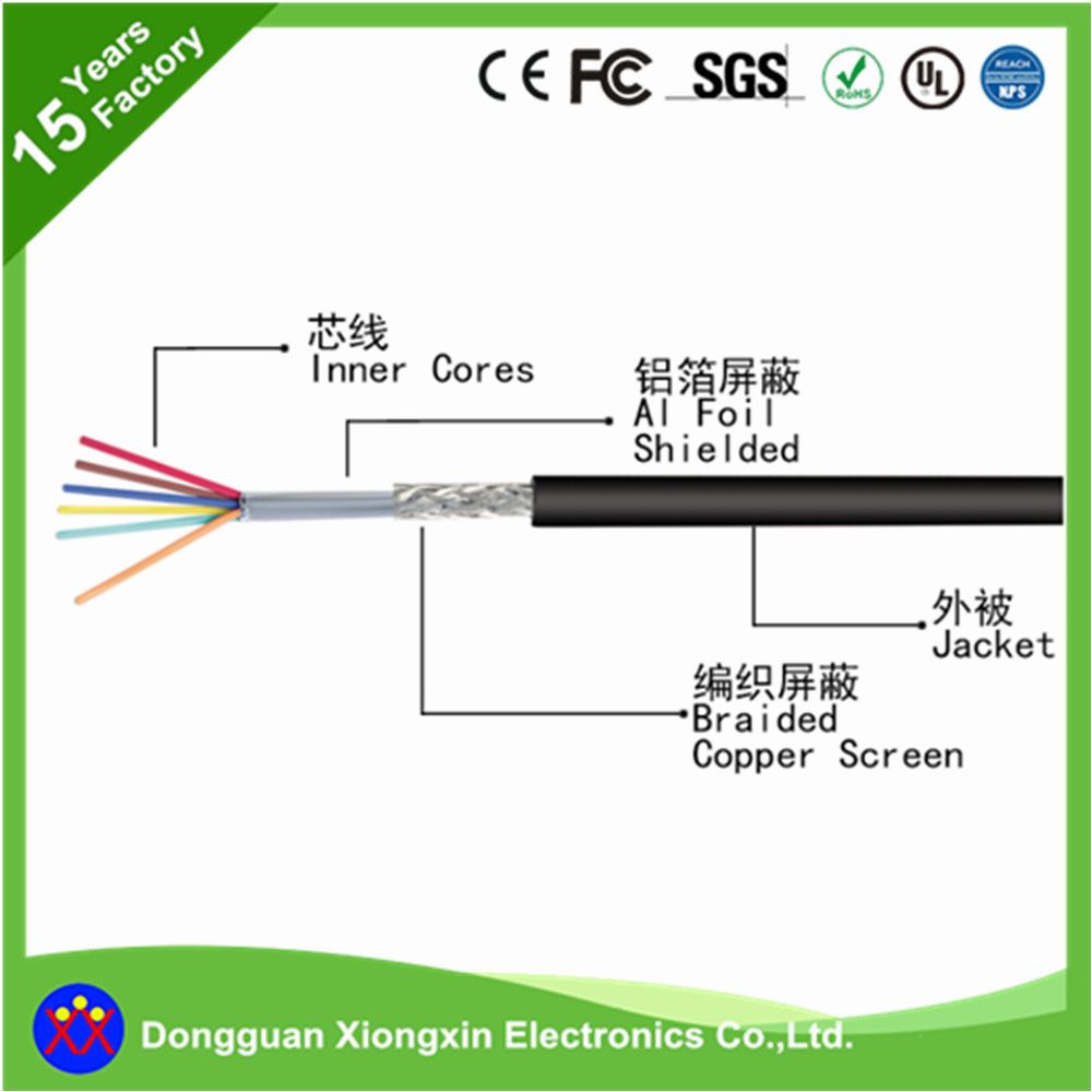 Castle-Creations Vendor UL Factory UL20276 Multicore PVC Electrical Signal Cable