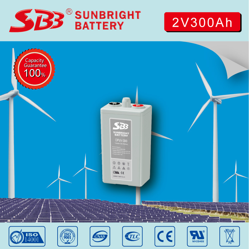 Opzv Battery 2V300ah for Telecom System
