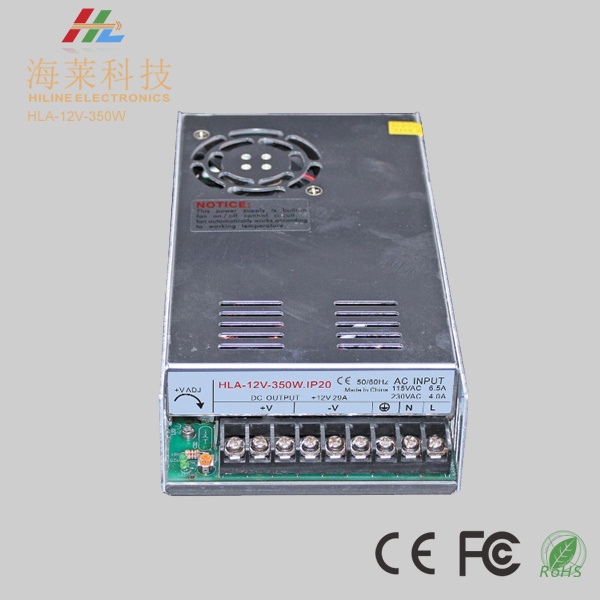 IP20 Indoor Power Supply 12V 24V 350W