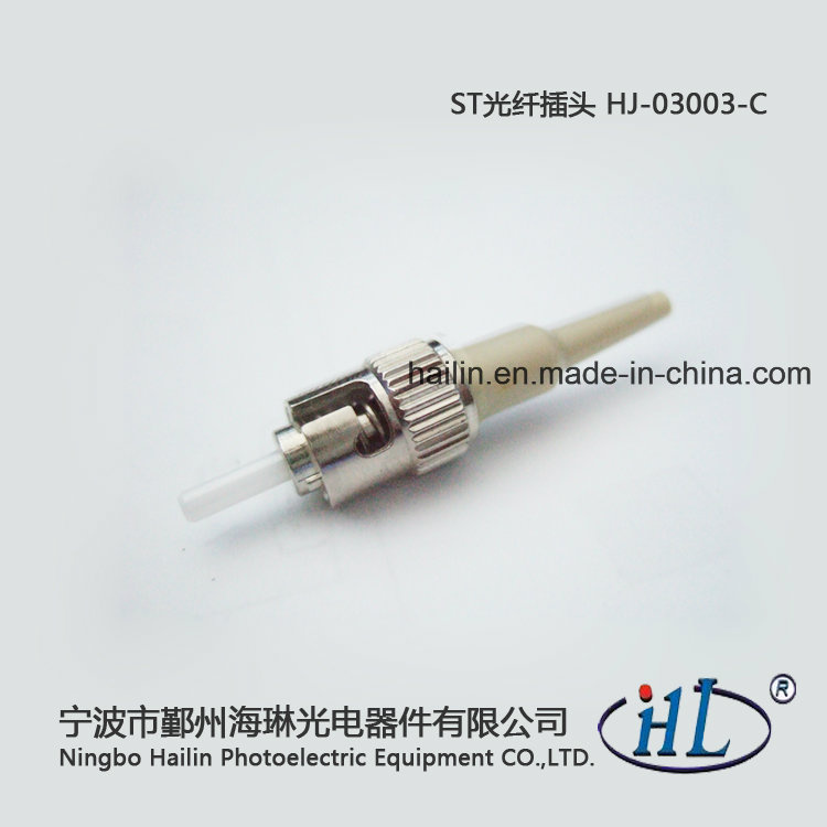 St 0.9mm Fiber Optic Connector with Ferrule