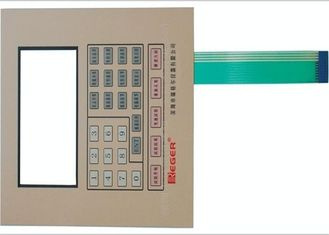 Embossed PC / Pet Membrane Switch Panel 0.05mm - 1.0mm Front Panel Overlays
