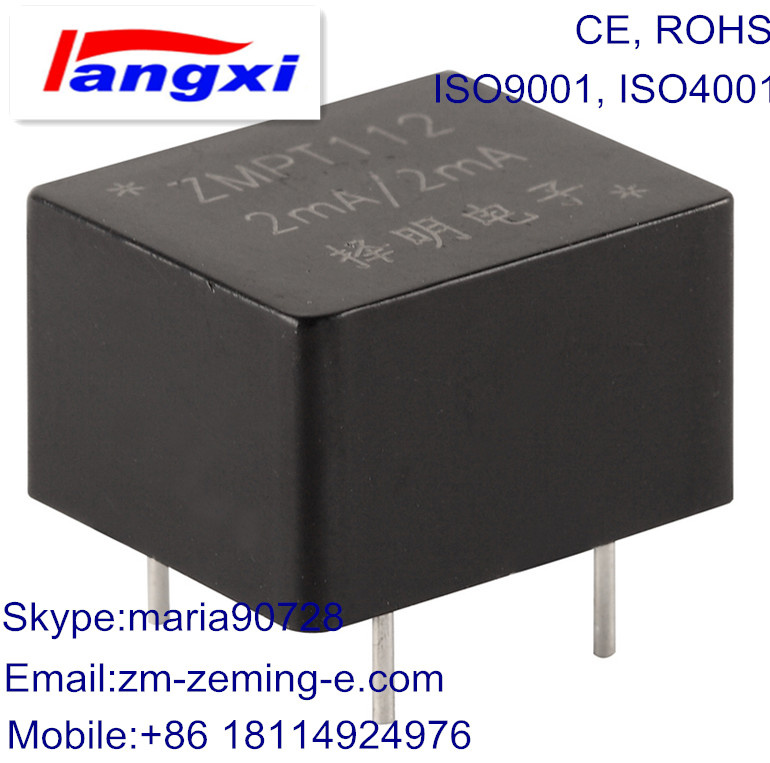 Ultramicro Voltage Transformer/Miniatrue Electronic Transformer Zmpt112