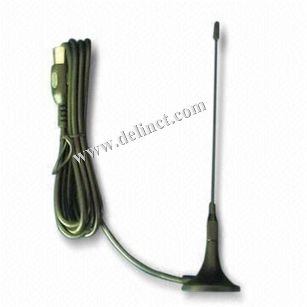 Black 433MHz High Gain Sucker Antenna with Magnetic