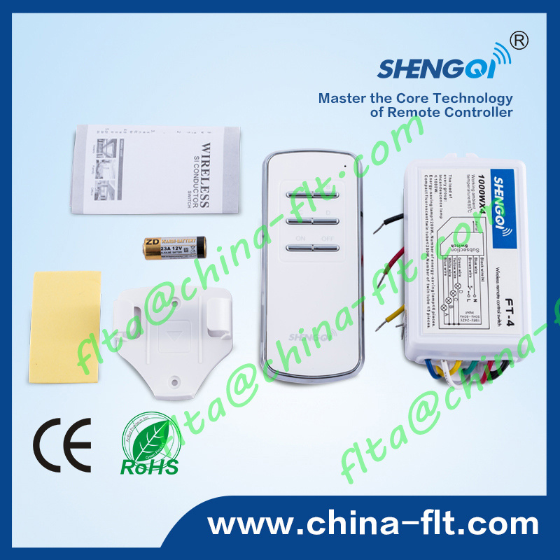 Wireless RF Remote Control Switch of 6 Keys