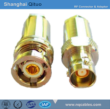 RF Connector BNC Straight Male Plug, Female Jack (BNC-J, K-1.5, -4 Three-jaw) (2 Kinds)