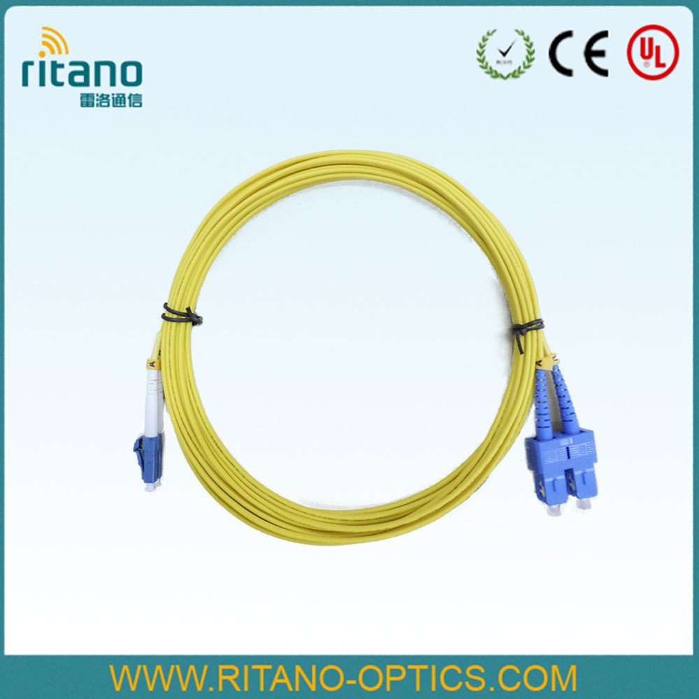 Sm Duplex LC-Sc FTTH Solutitons Optical Fiber Cable Patchcords / Pigtails